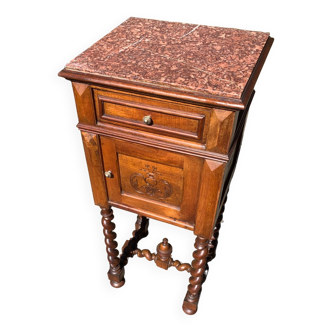 Henri ll bedside table late 19th century