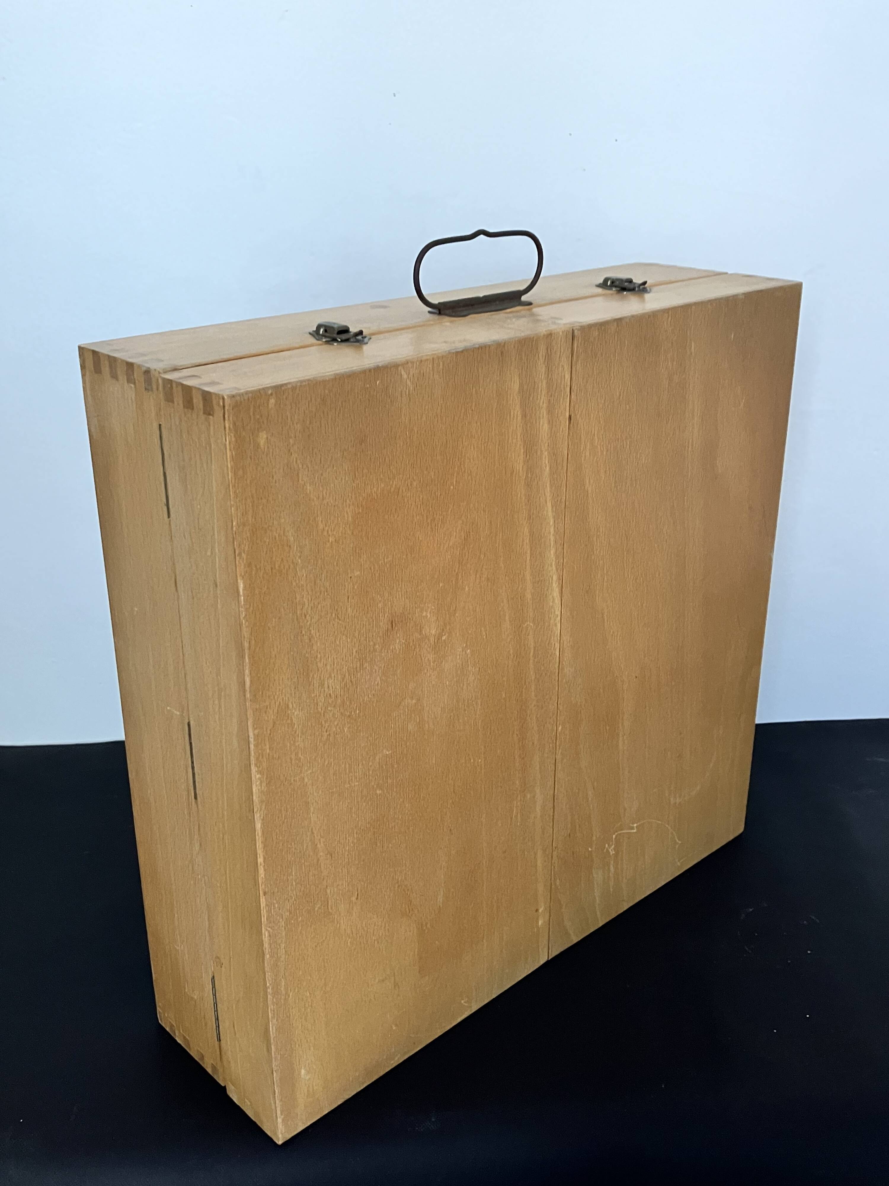 Old workshop storage box