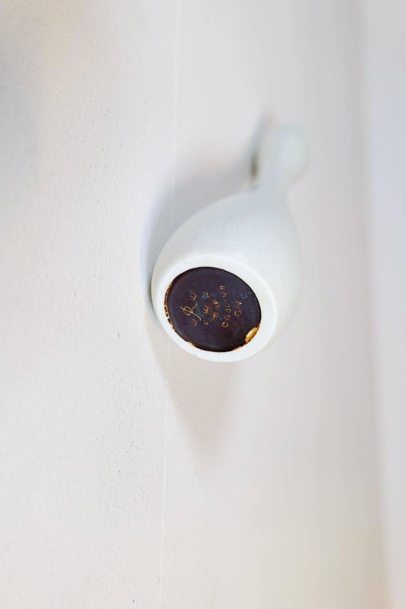 Mid-century modern ceramic vase "Caolina" Gunnar Nylund Rörstrand, Sweden