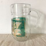Vintage glass pitcher