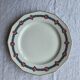 6 assiettes guirlande de roses