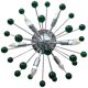 Murano glass flush mount