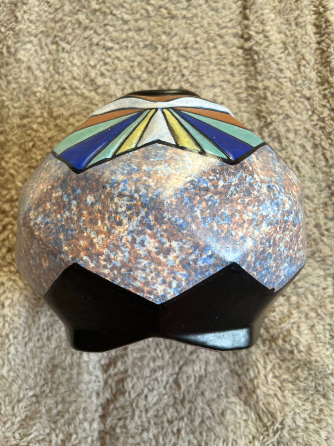 Ceramic vase A Dubois year 30