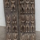 Ancienne porte en bois Dogon du Mali