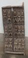 Old Dogon wooden gate of Mali