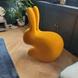 Rabbit chair by Stefano Giovannoni - Large velvet model