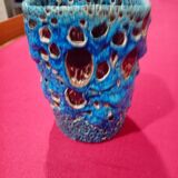 Blue Glacier Enamels Vase