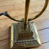 Antique brass lamp