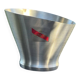 Mumm champagne bucket, vintage pewter vasque