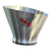 Mumm champagne bucket, vintage pewter vasque