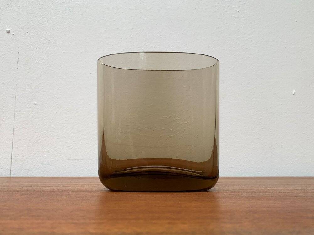 Grand vase en verre vintage allemand de Peill & Putzler, années 1970