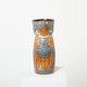 Rare glazed ceramic vase signed Accolay Maya collection around 1950