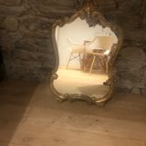 Louis xv style pediment mirror