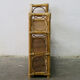 Rattan shelf