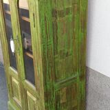 Wooden glass cabinet
