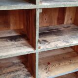 Large old shelf, furniture, library, boutique stand
