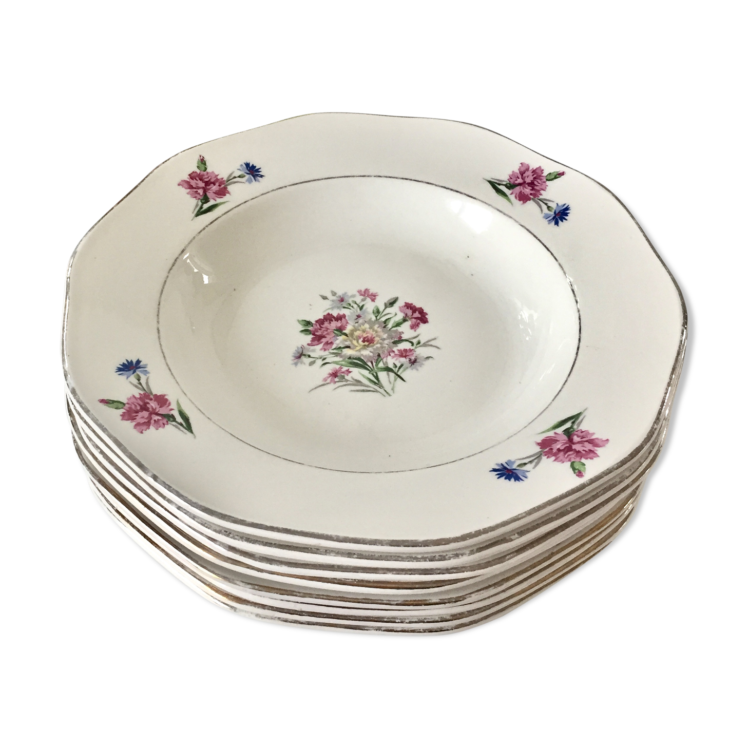 8 dishes sarreguemines
