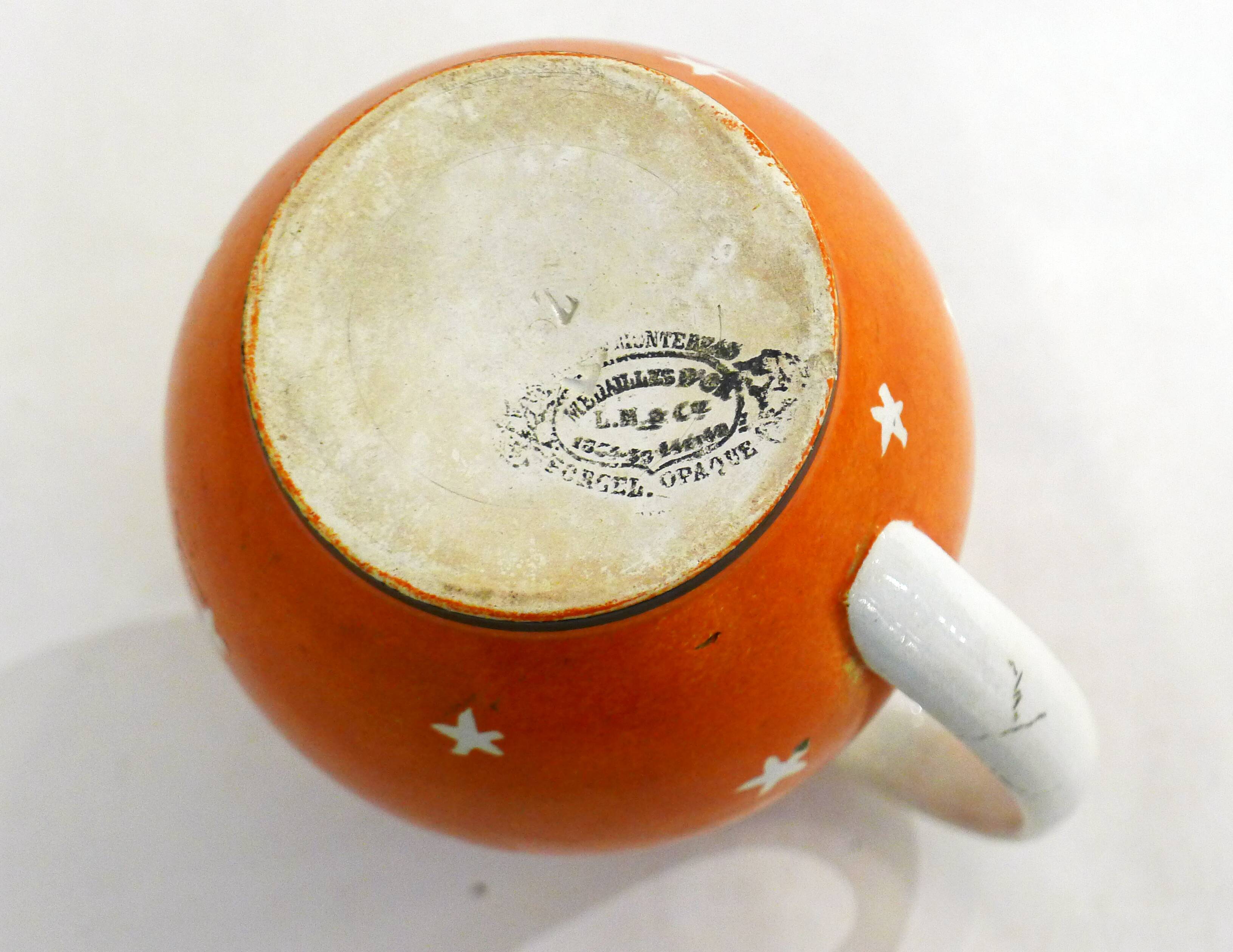 Starred pitcher XIXth Creil & Montereau