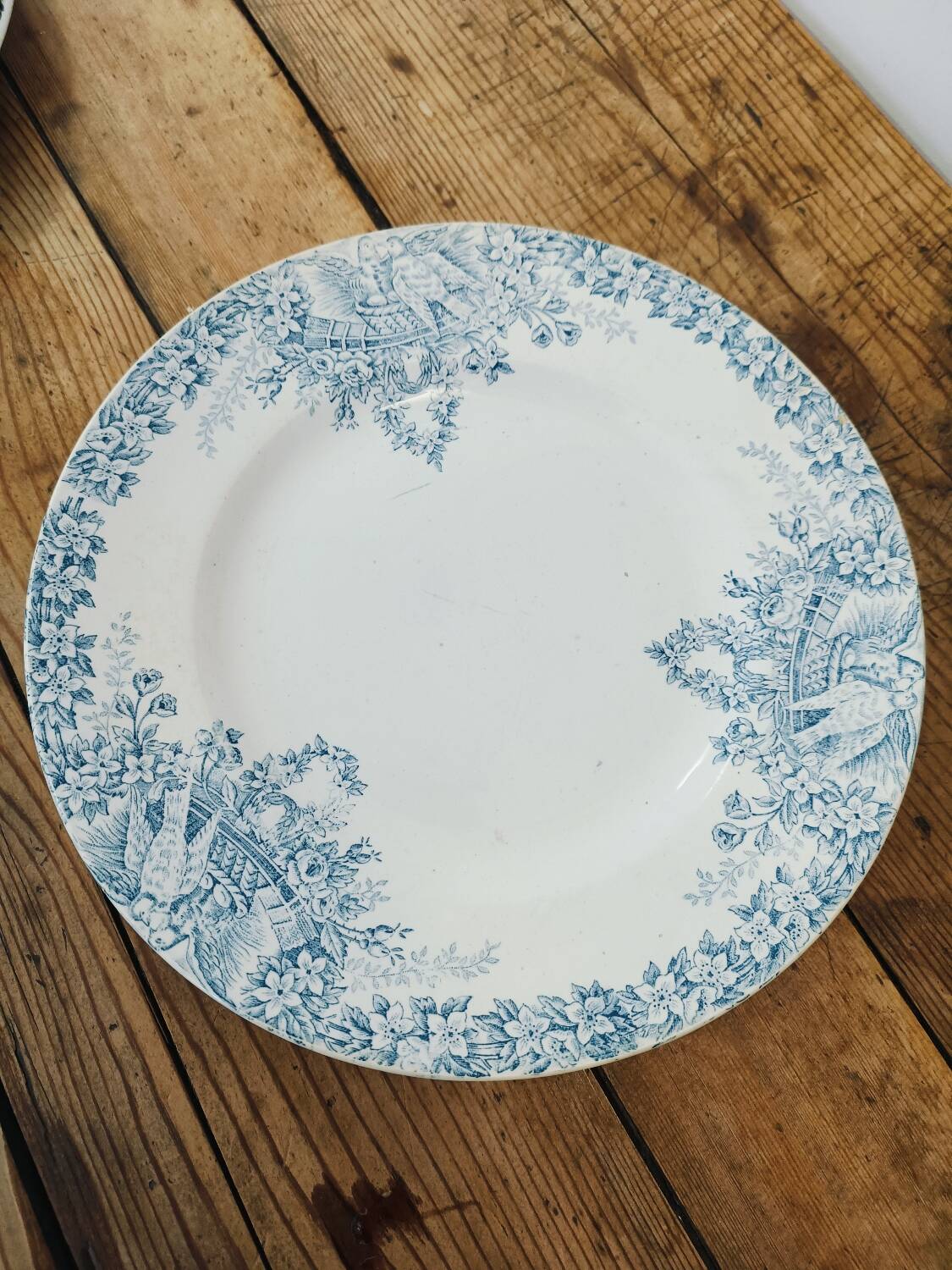 St Amand Lebacqz & Bouchart “Colombier” plates
