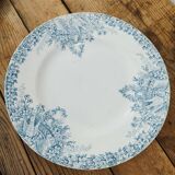 Suite de 3 assiettes St Amand Lebacqz & Bouchart "Colombier"