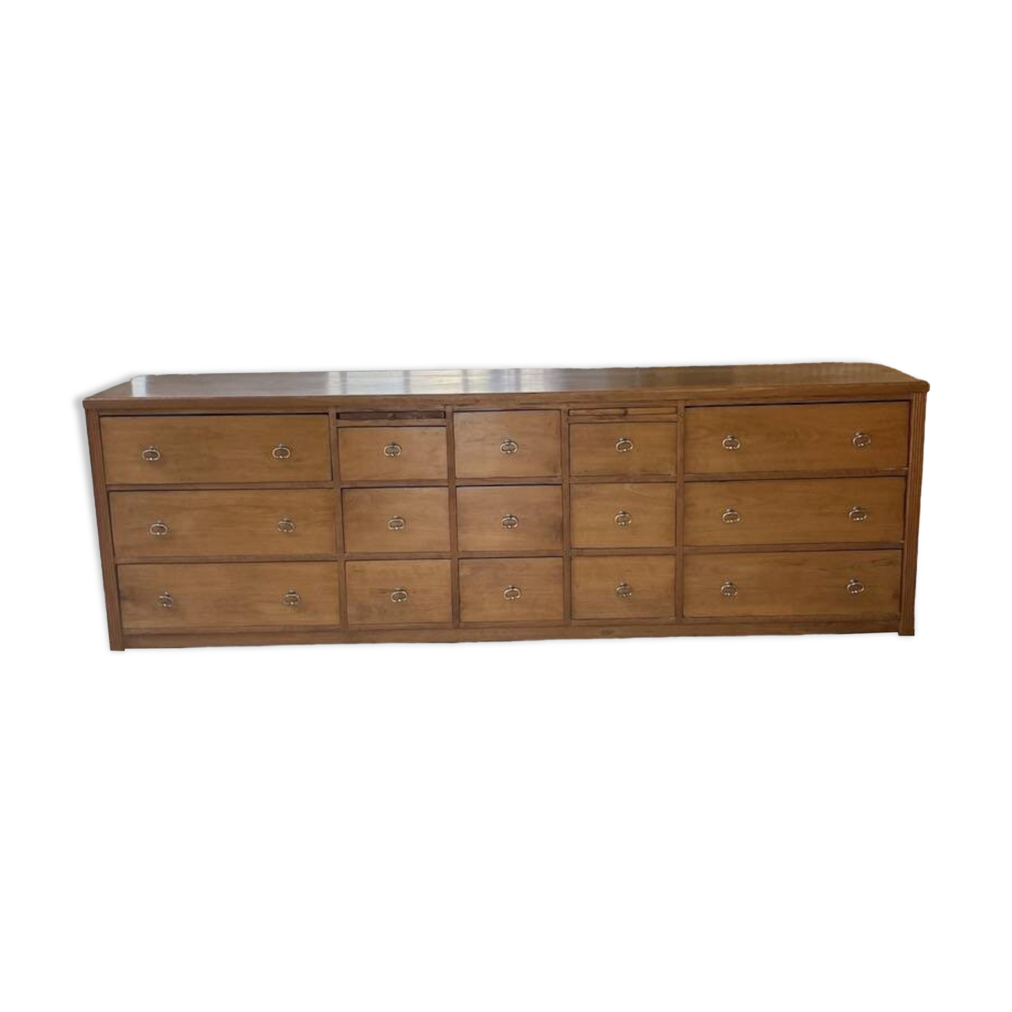 XXL golden oak craft furniture from the 50s