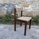 Set of 4 vintage 70s beech chairs