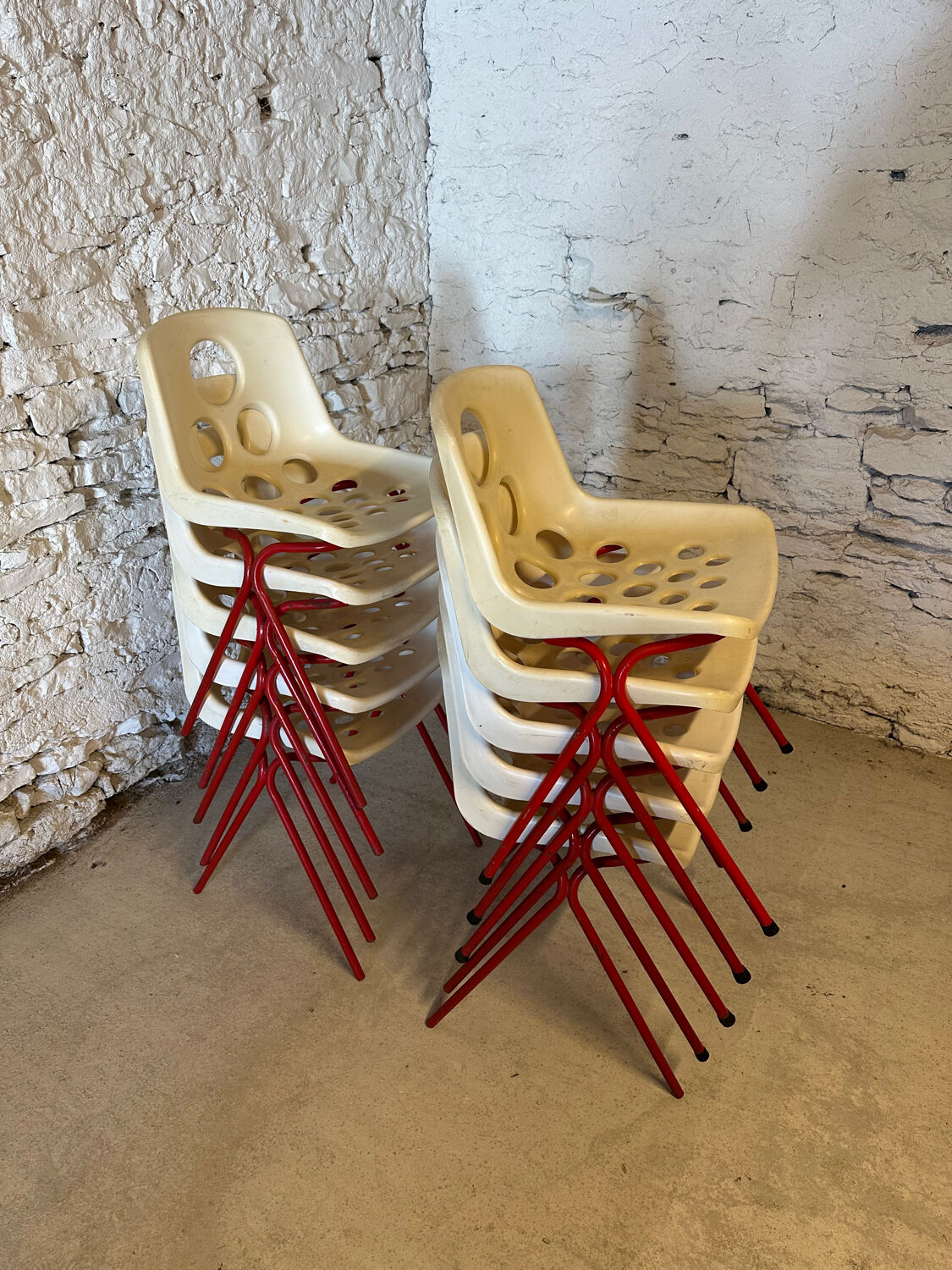 10 vintage design Sicopal chairs