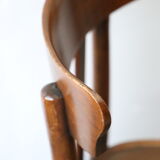 Bistro chair, wood, Mahieu