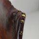 Antique leather armchair, England circa 1800