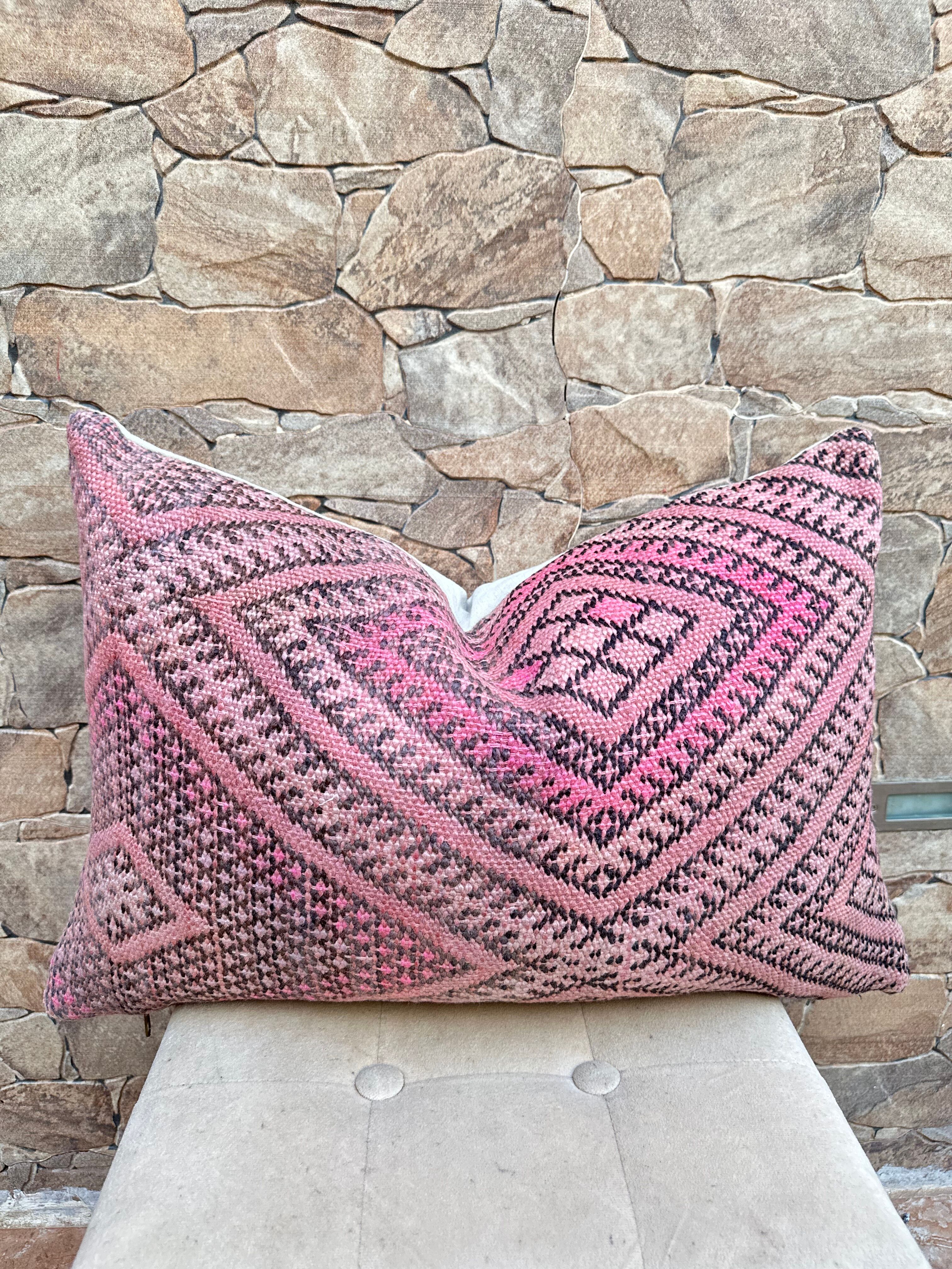 Housse de coussin marocain berbère vintage