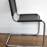 Chaise design Breuer modèle B33, édition des années 80