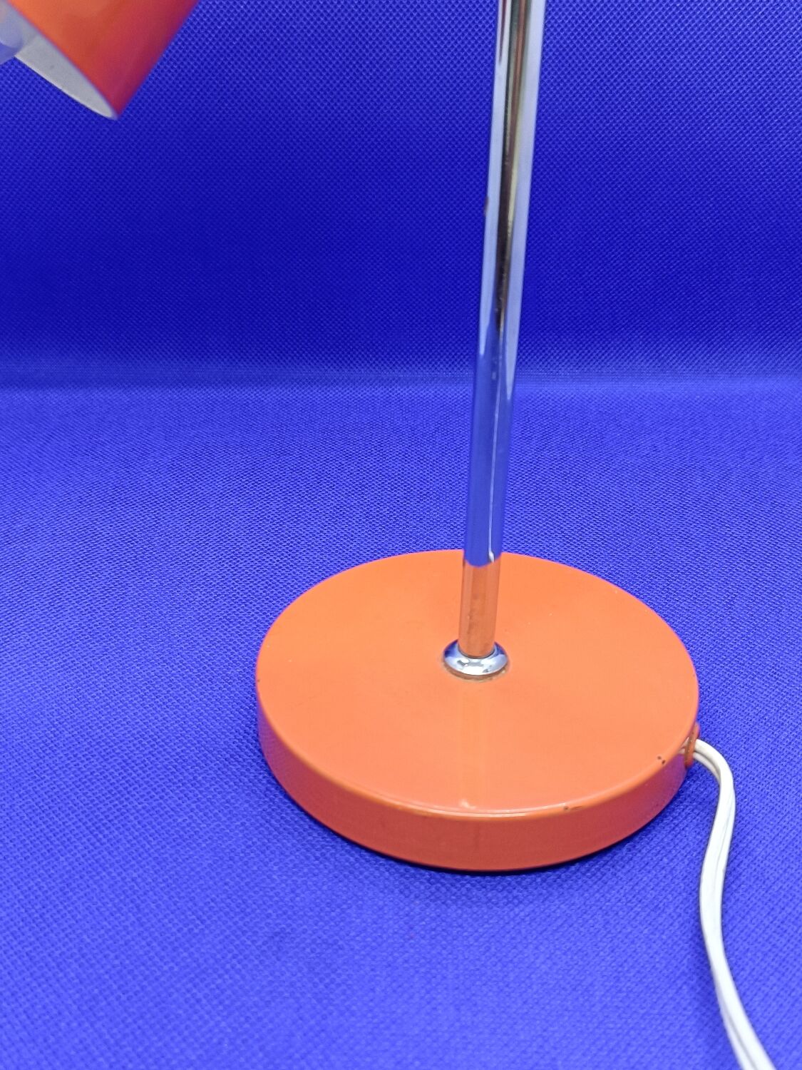 Lamp 60/70 orange, chrome