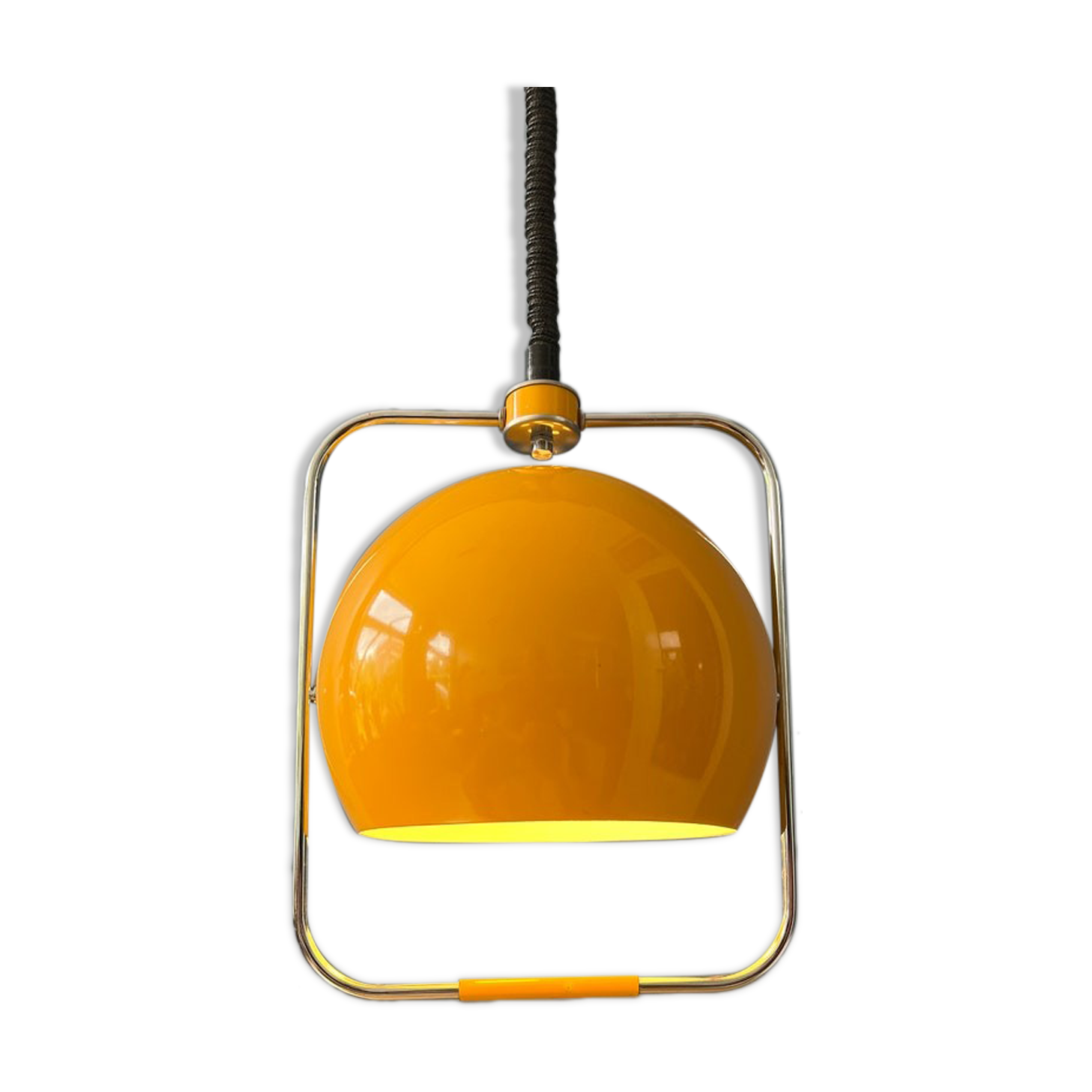 Vintage suspension GEPO | Space Age ceiling lamp | Mid-century modern lamp