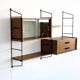 vintage wall rack | wall system | 1960s | Swedish