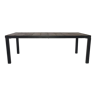 Table basse rectangulaire céramique et metal