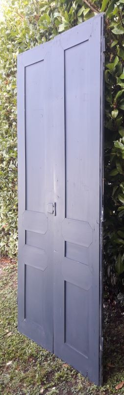 Paire de portes 222x97,5cm de placard