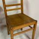 Paire de chaises bistrot Elf en bois 1960