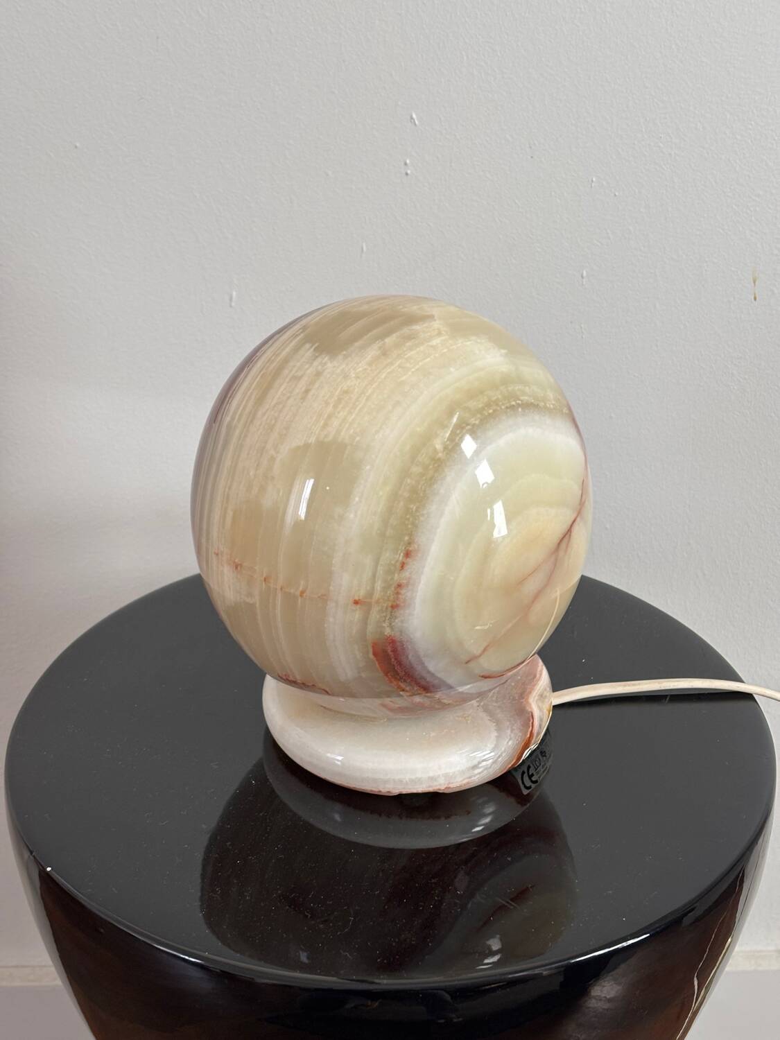 Vintage onyx lamp
