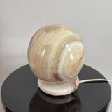 Lampe vintage en onyx