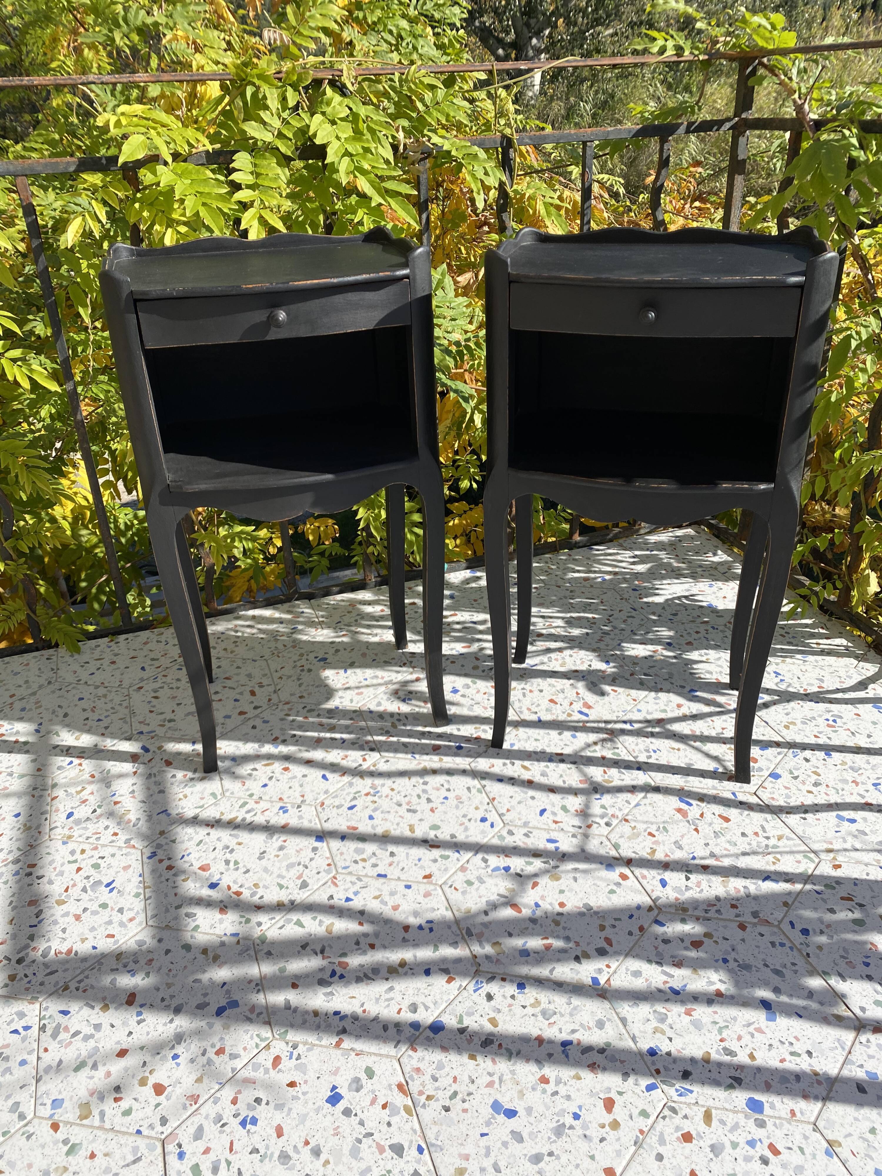 Pair of bedside tables