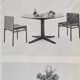 Italian Dining chair set by Tito Agnoli