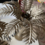 Pair of palm candle holders