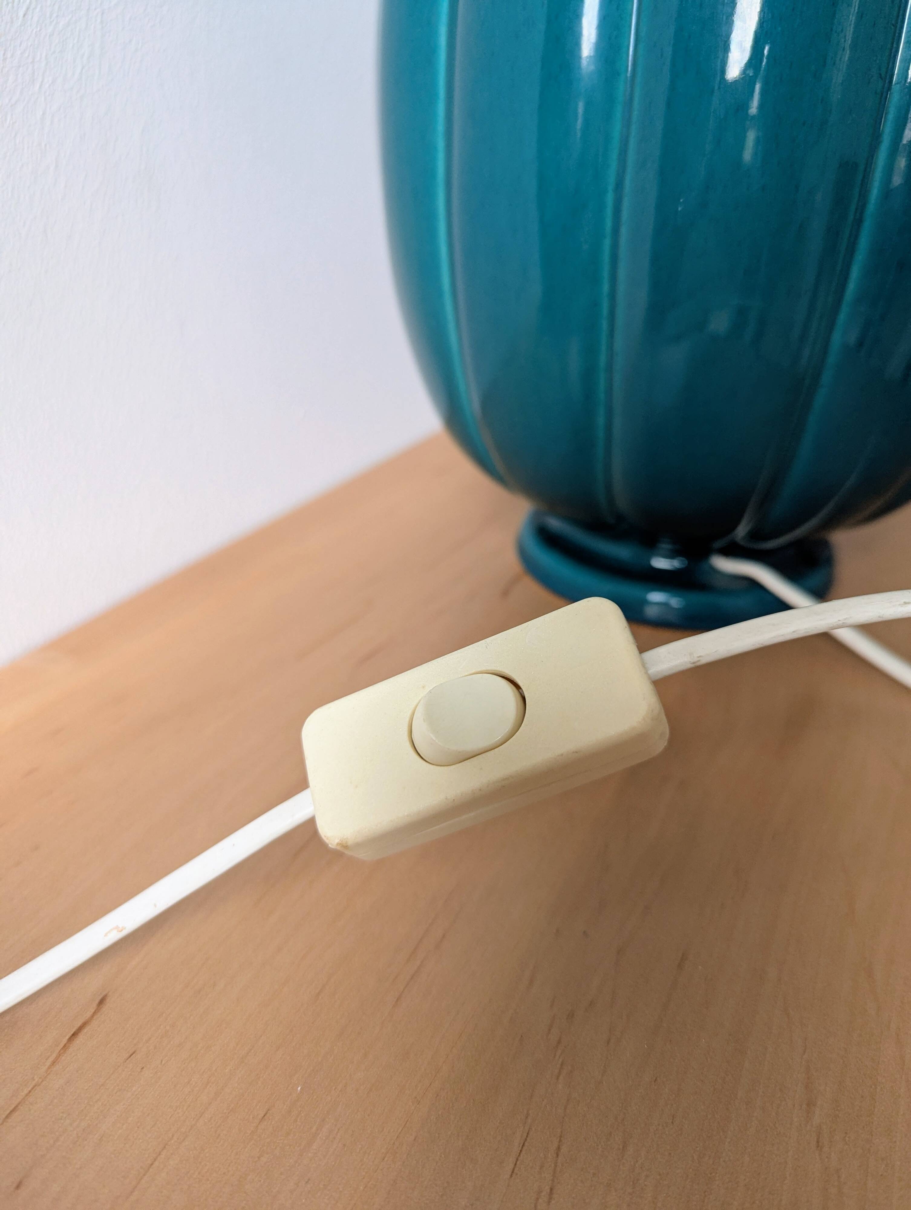 Deschuytener green ceramic lamp base