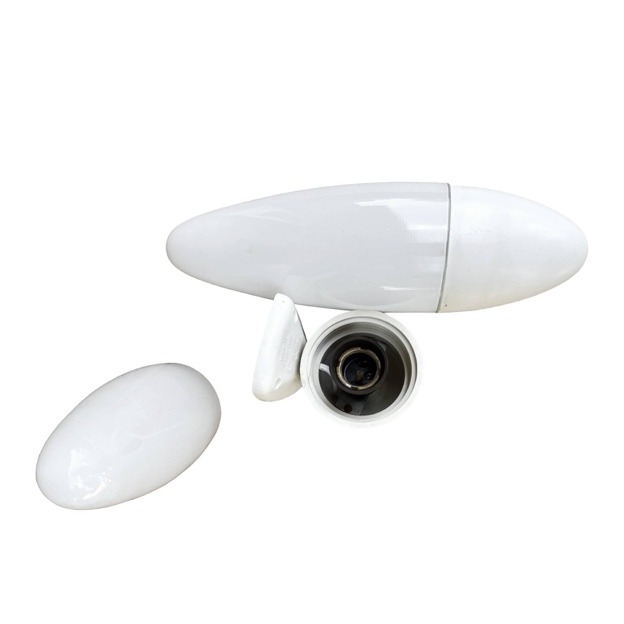 Paire d'appliques, Elektrosvit Nové Zámky, Tchécoslovaquie, années 1950.