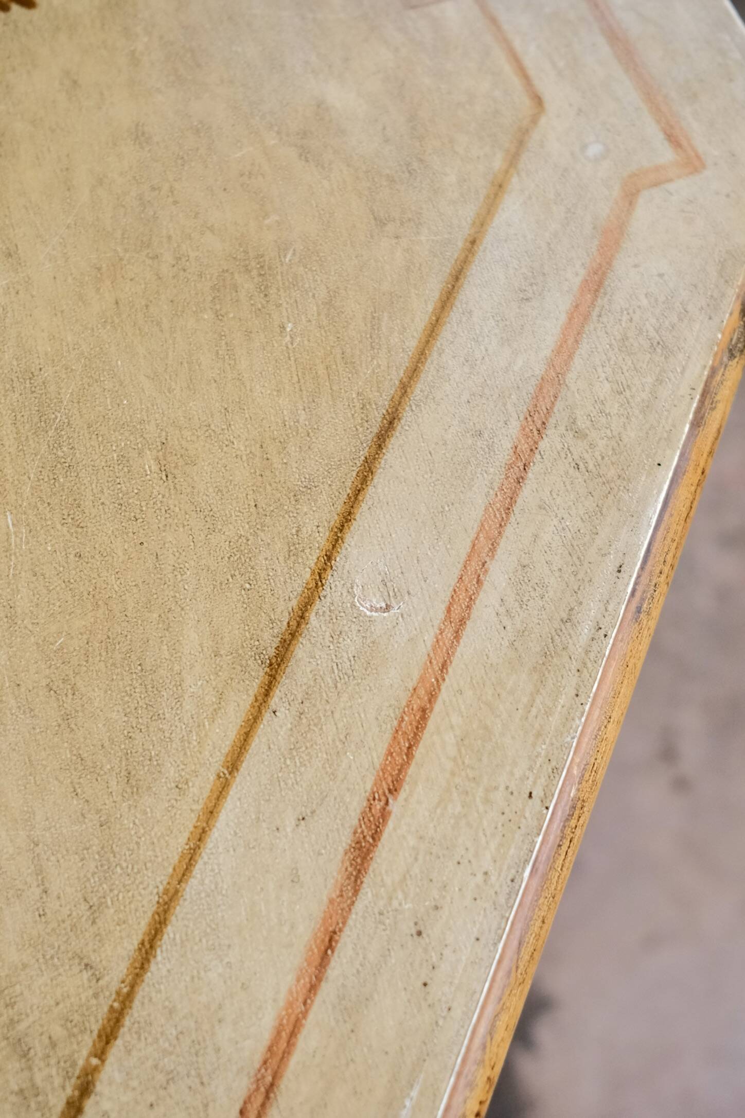 Hand-painted Venetian-style sideboard, mid-20th century