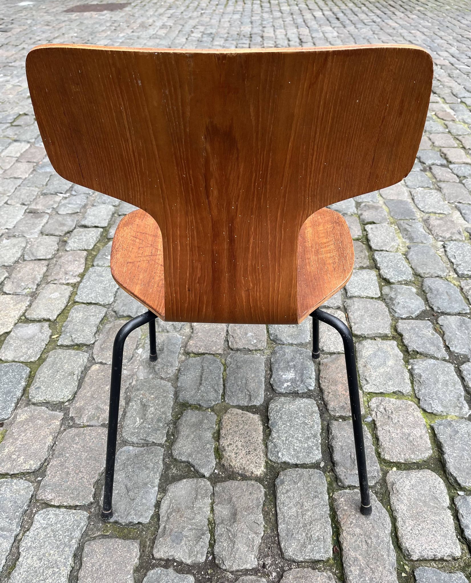 Chaise en teck par Arne Jacobsen, Danemark, 1960's