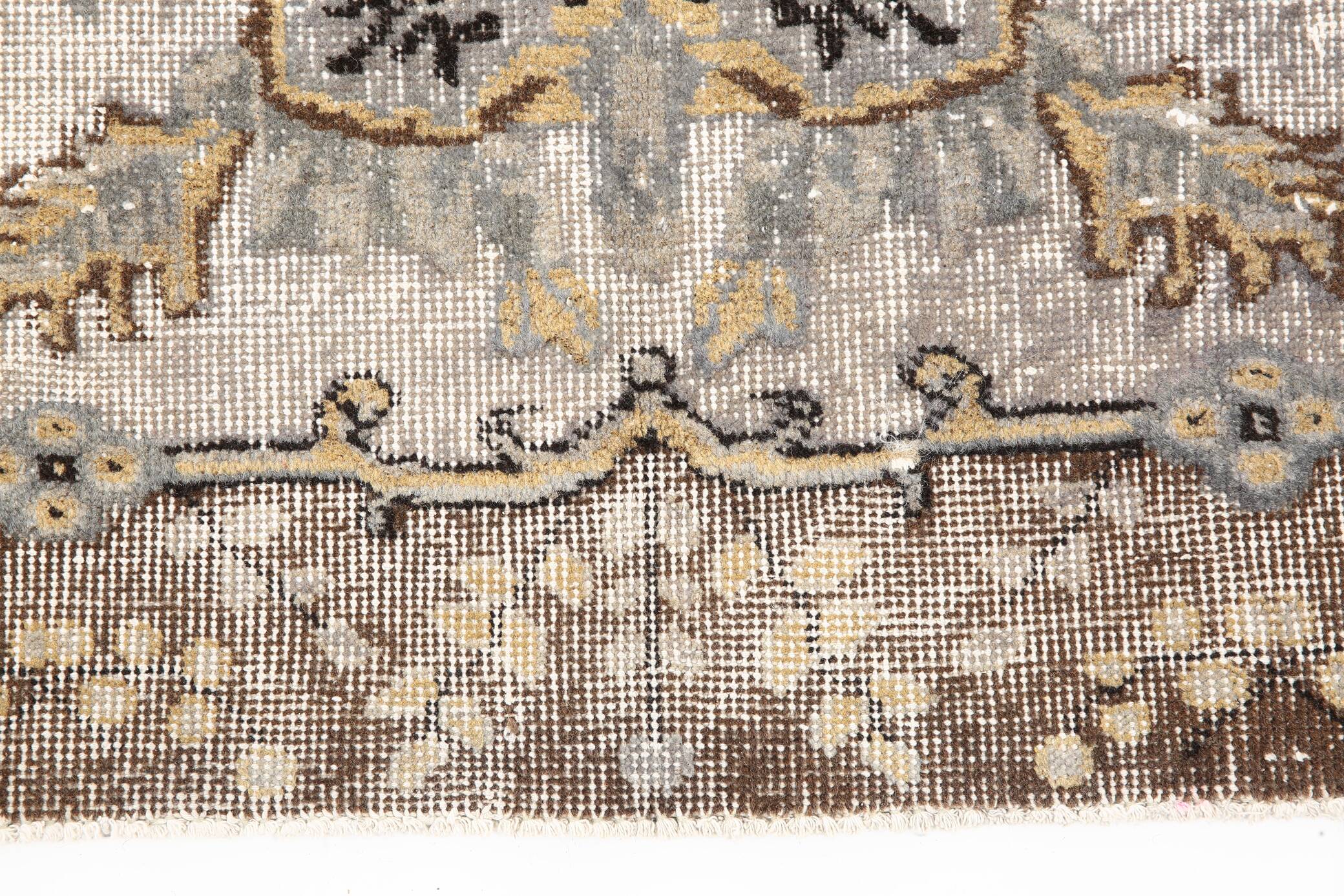 7x10 Rug For Living Room Classic Vintage Turkish Rug, 201x324Cm SK 1871