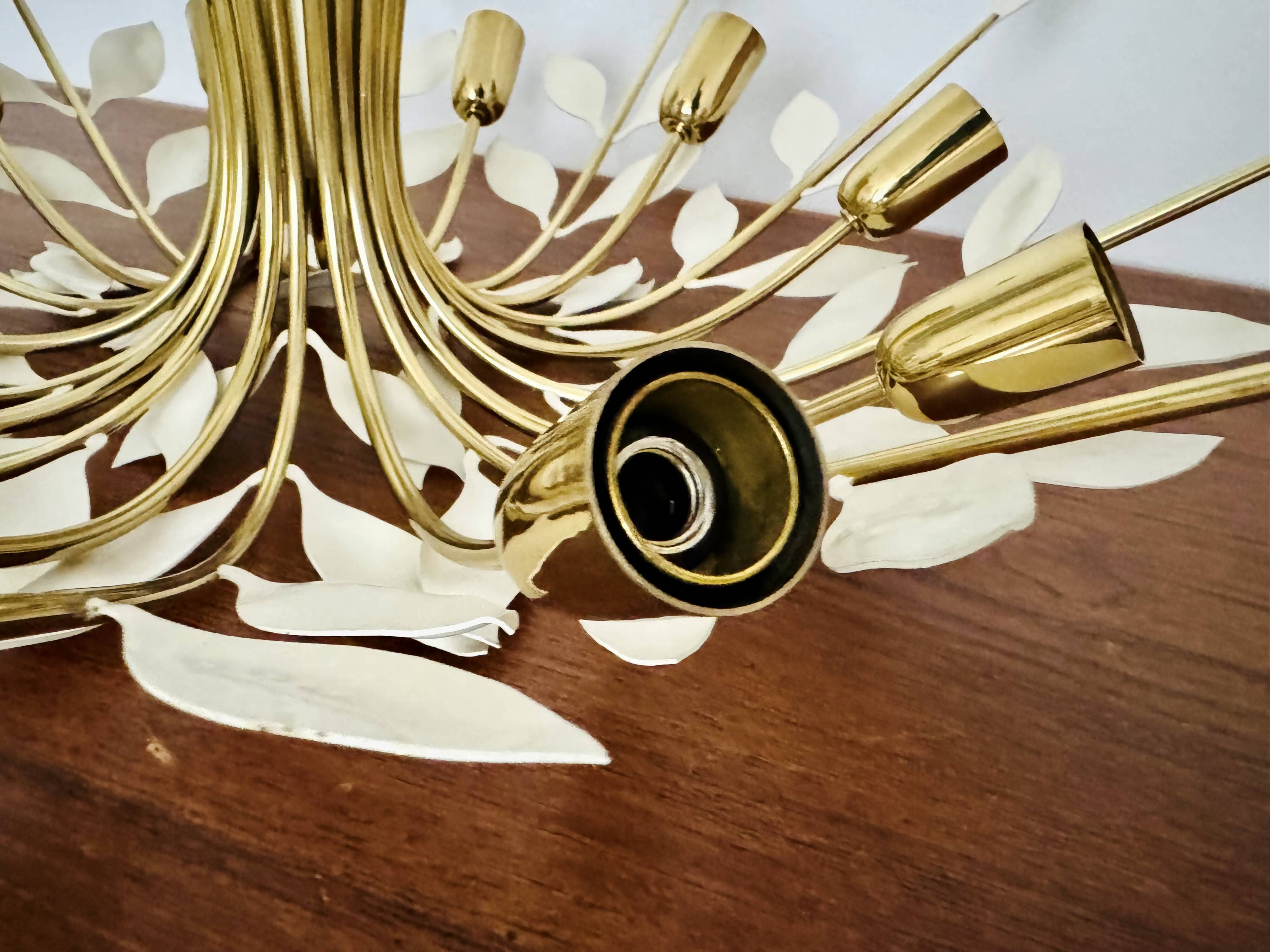 Flush Chandelier by Vereinigte Werkstätten Munich