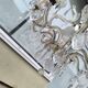 10-branch glass tassel chandelier