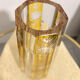 Bohemian crystal vase